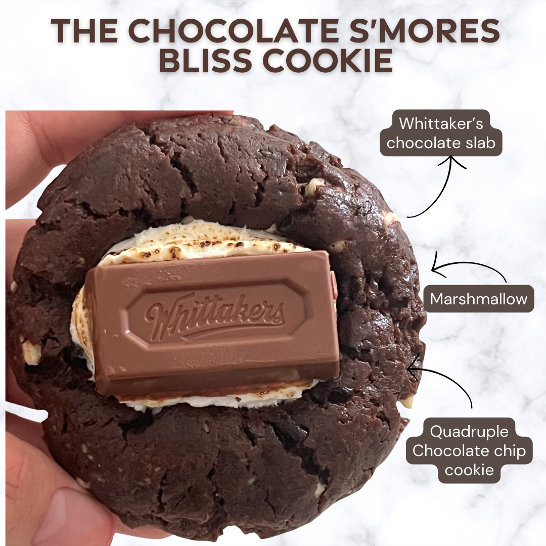 Chocolate Smores Cookies