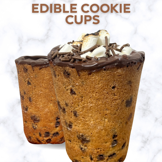 Edible Chocolate Chip Cookie Cup