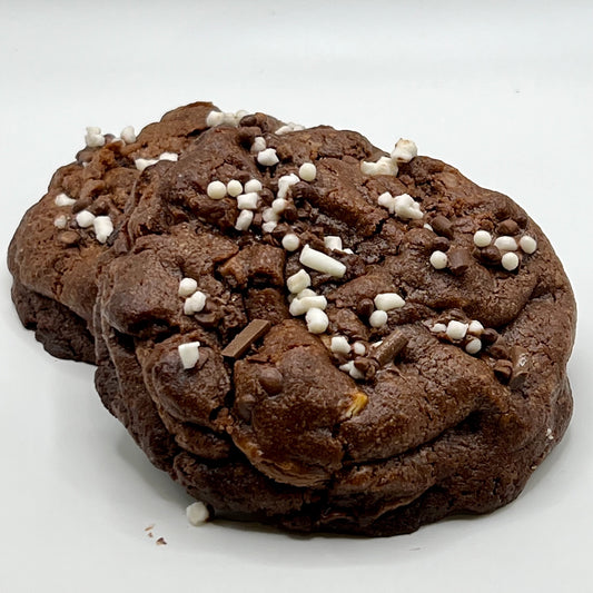Quadruple Chocolate Chip Cookie, perfect treat from Then Dough Corner