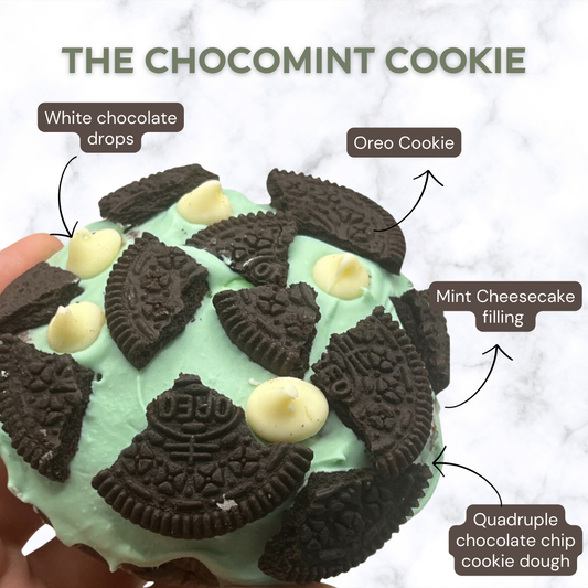 ChocoMint chocolate chip cookie 